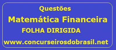 questões matemática financeira - petrobrás
