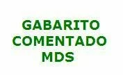 GABARITO COMENTADO MDS