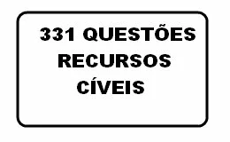 331 Questões Recursos Cíveis